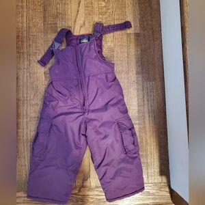 2T toddler snow pants , purple , Oshkosh